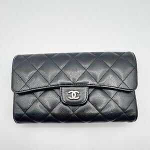 CHANEL - Lambskin Long Wallet R1.216